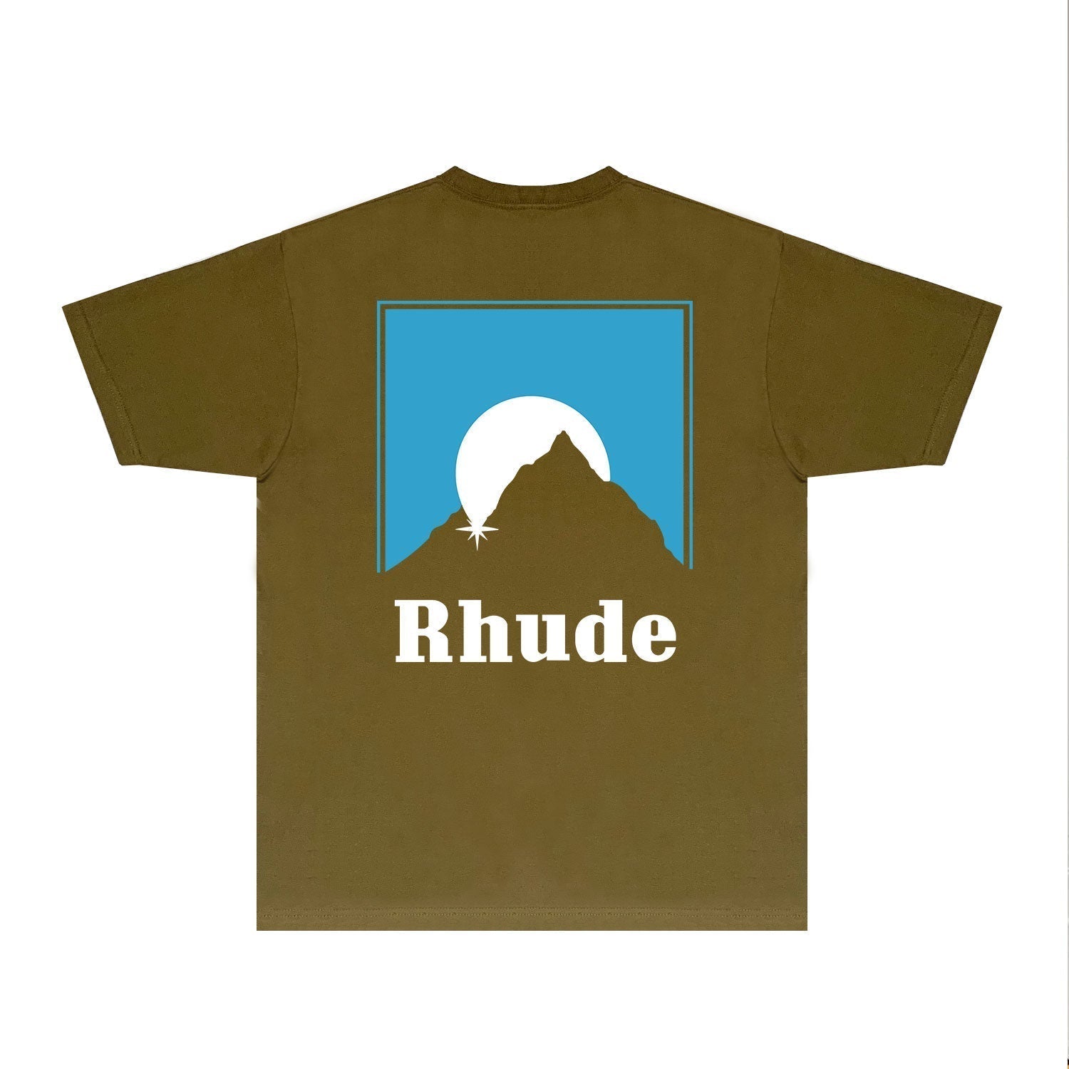 Rhude T-shirts Printed Trendy Pure Cotton