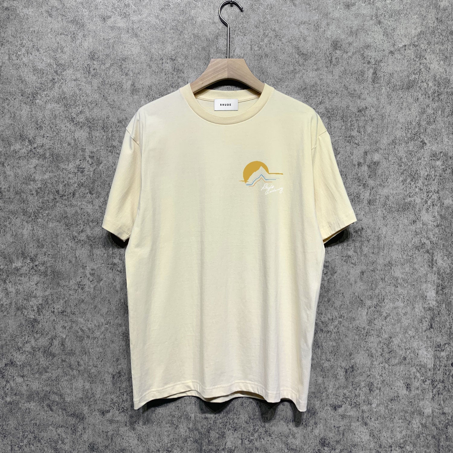Rhude T-shirts Printed Trendy Pure Cotton