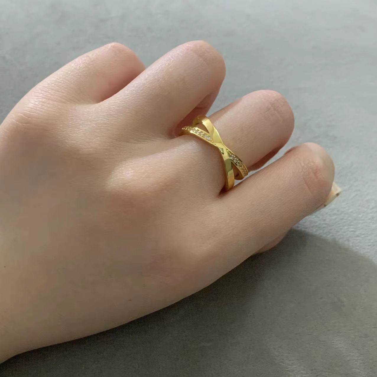 Tiffany Atlas X Cubic Zirconia Ring