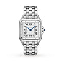 Panthère de Cartier Large Model Watch - 31mm, Steel, White Dial