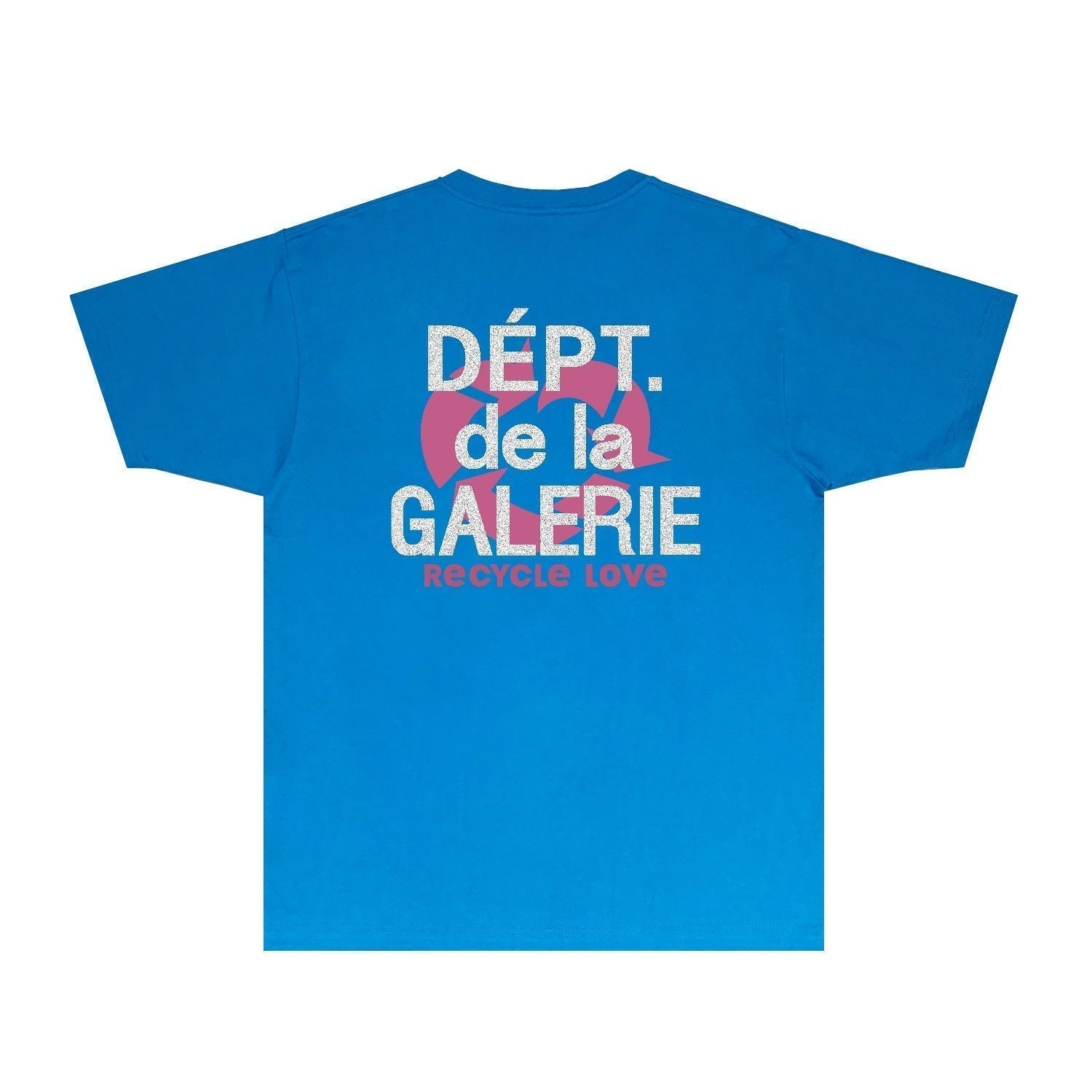Gallery Dept T Shirt Retro Printed Loose Short-Sleeved Shirt