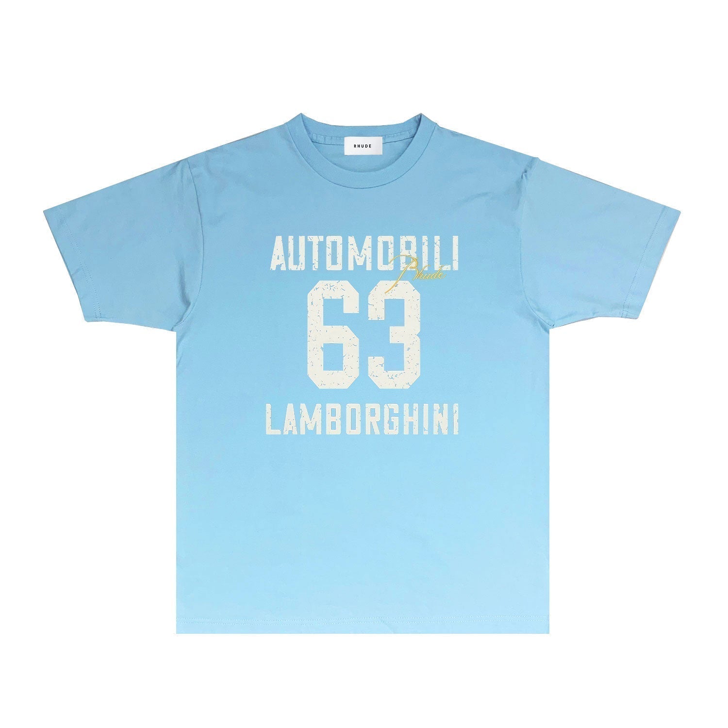 Rhude T-shirts Printed Trendy Pure Cotton