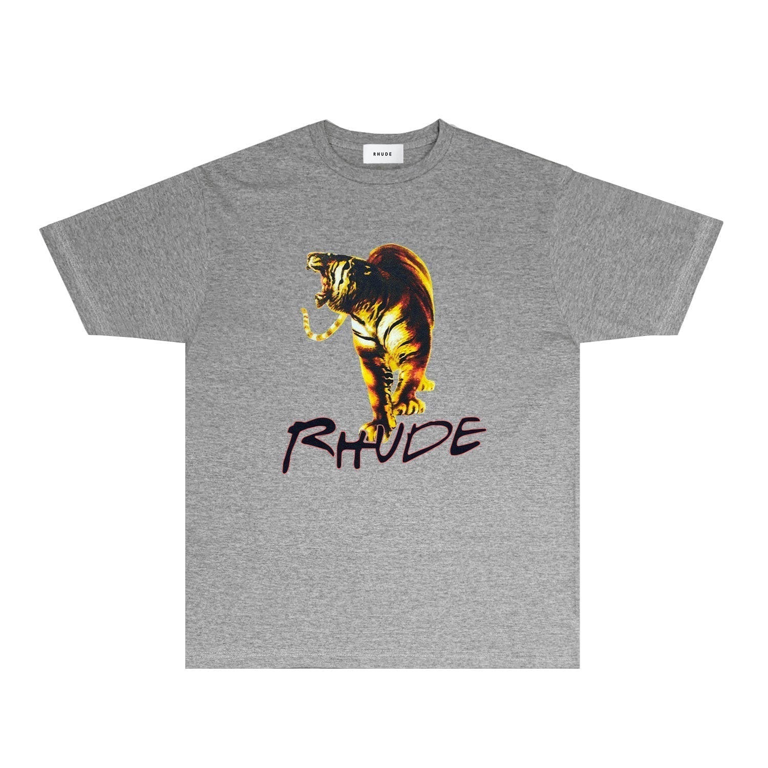 Rhude T-shirts Printed Trendy Pure Cotton