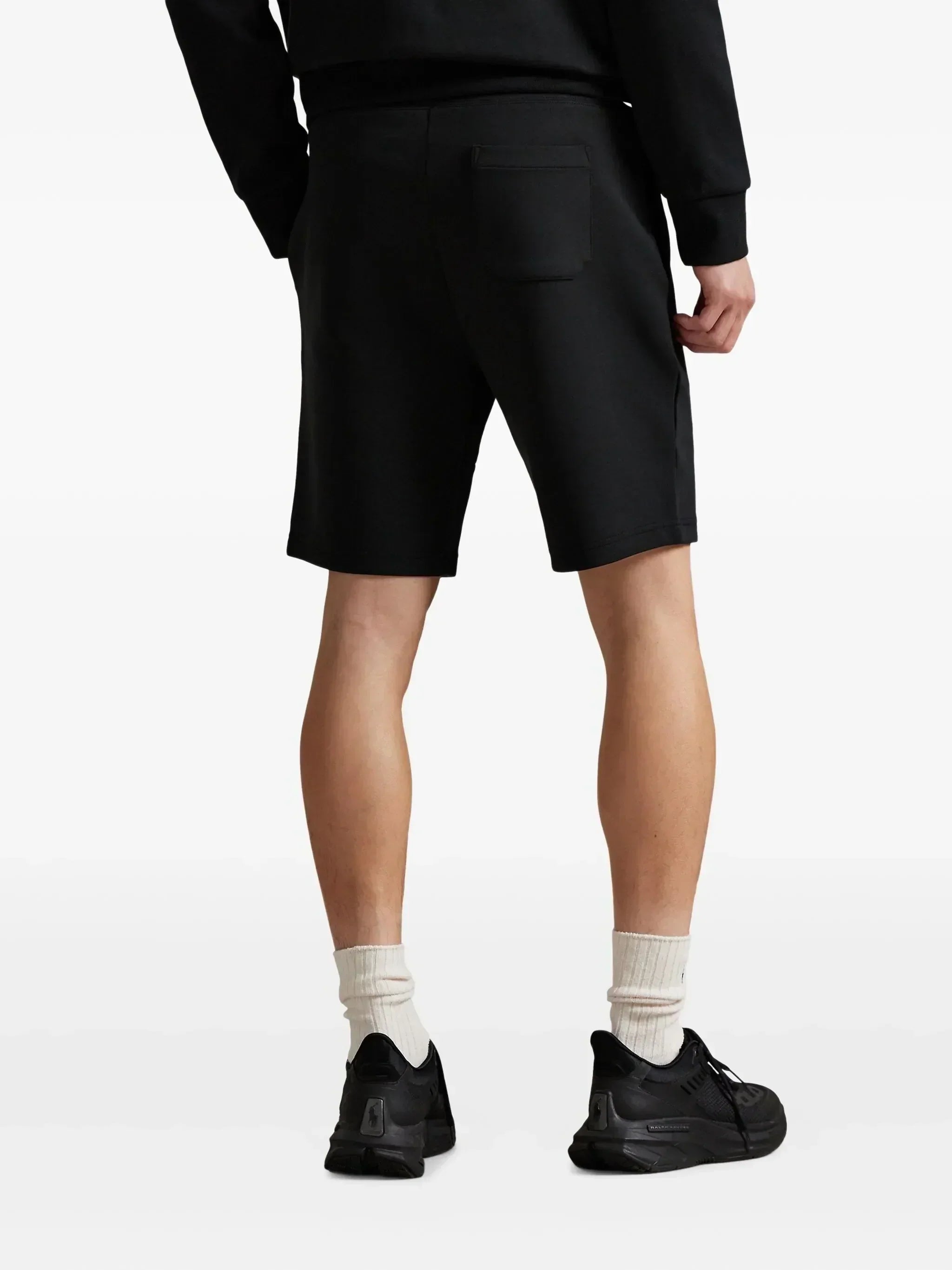 RALPH LAUREN Double-Knit Shorts Black