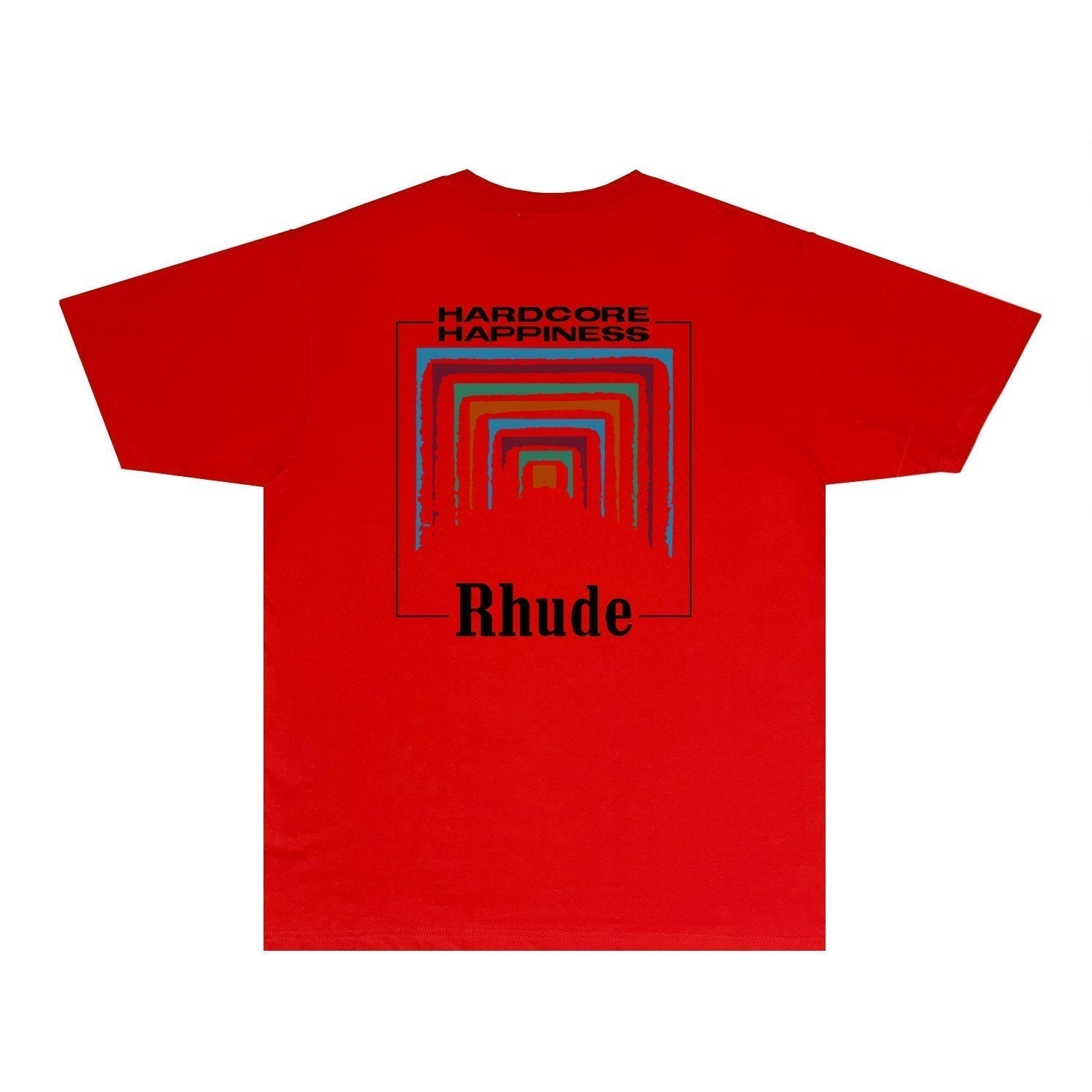 Rhude T-shirts Printed Trendy Pure Cotton