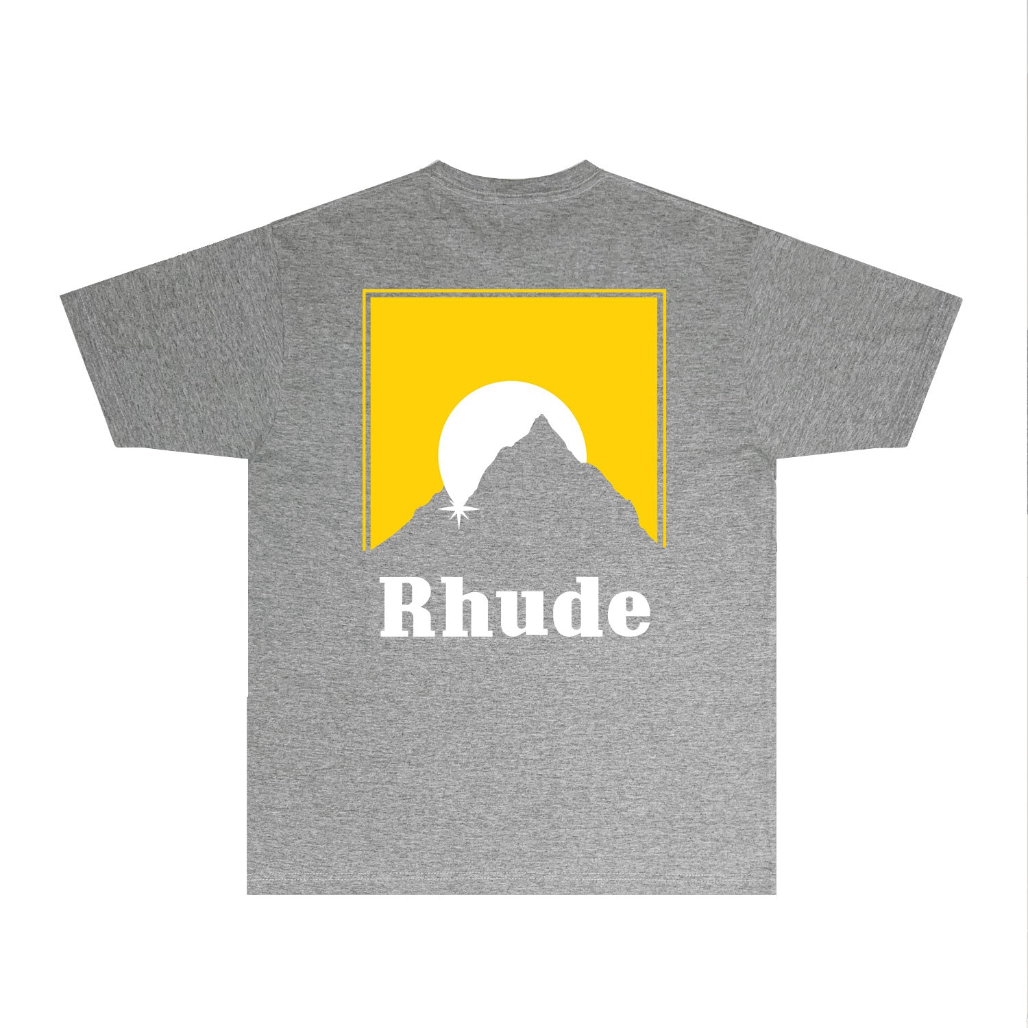 Rhude T-shirts Printed Trendy Pure Cotton
