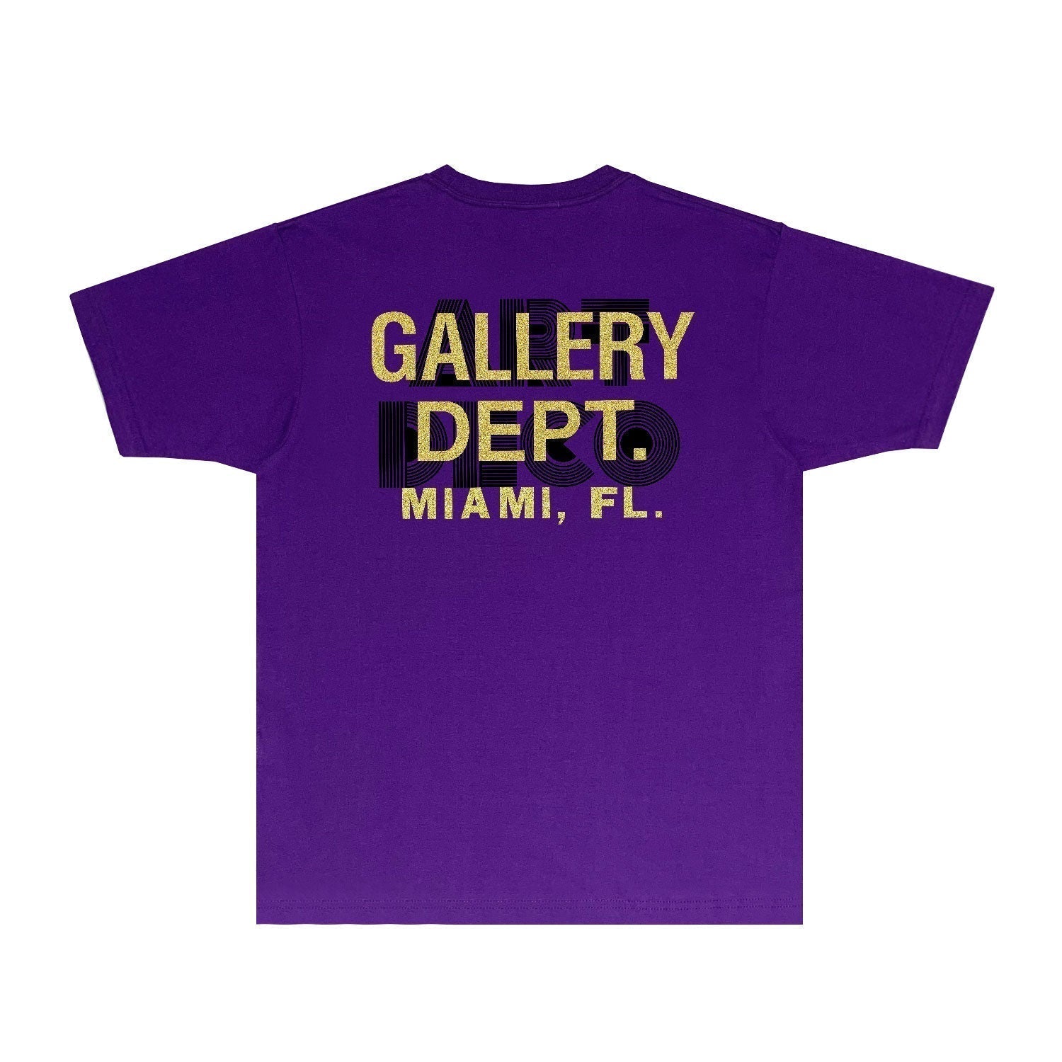 Gallery Dept T Shirt Retro Printed Loose Short-Sleeved Shirt (part2)
