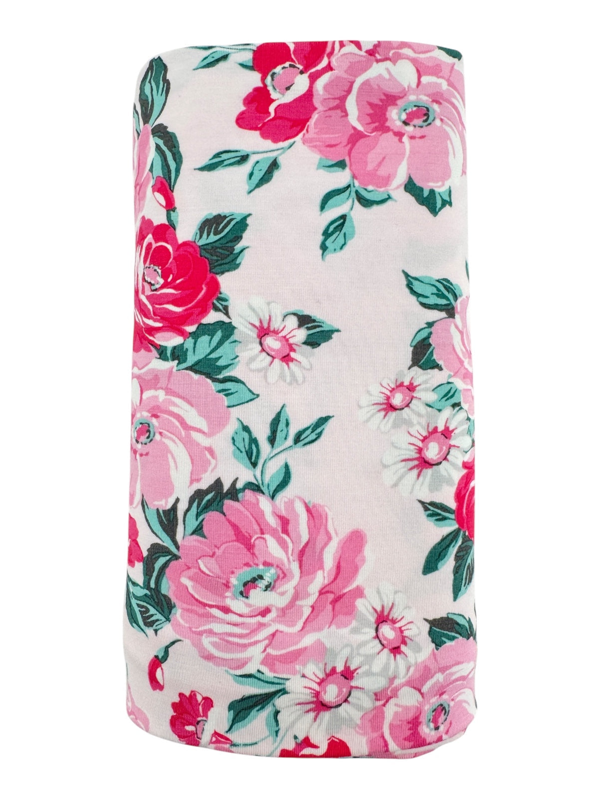 Stretch Swaddle Blanket, Pink Splendor