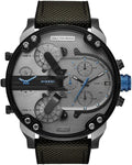 Diesel DZ7420 Mr. Daddy 2.0 Chronograph Men's Watch - Grey Dial & Black Nylon Strap