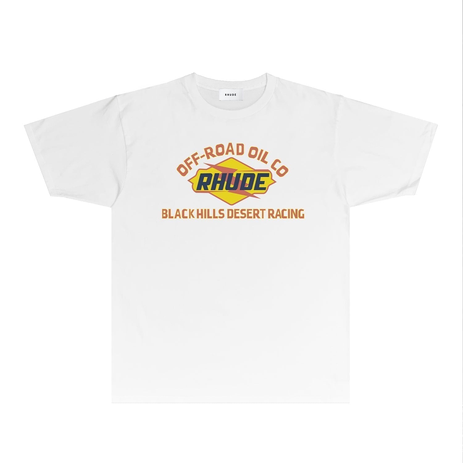 Rhude T-shirts Printed Trendy Pure Cotton