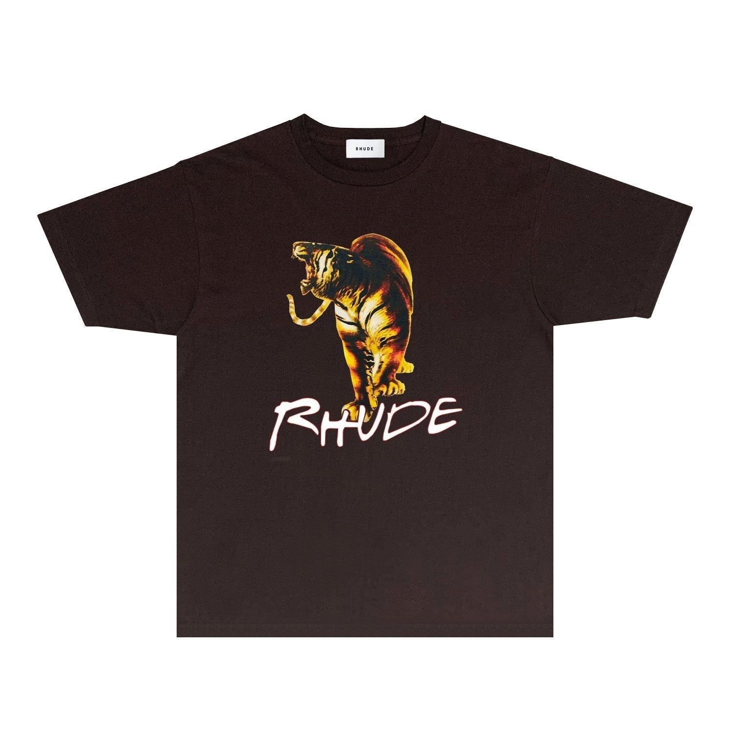 Rhude T-shirts Printed Trendy Pure Cotton