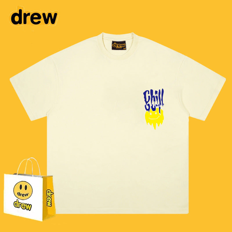Drew T-shirts High Street Loose Men's Cotton