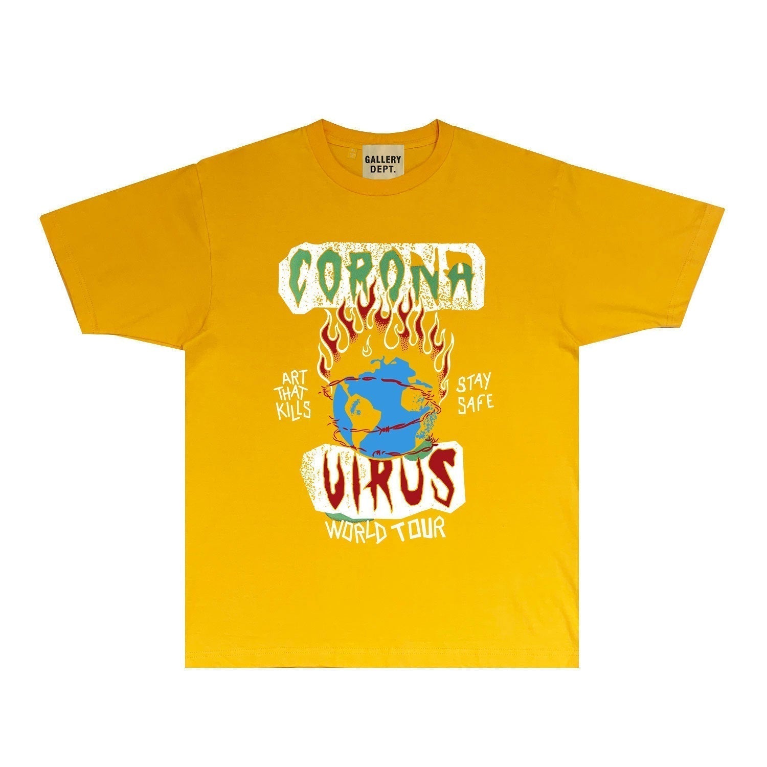 Gallery Dept T Shirts European And American Tee Shirt Short Sleeve T-Shirt Blouse