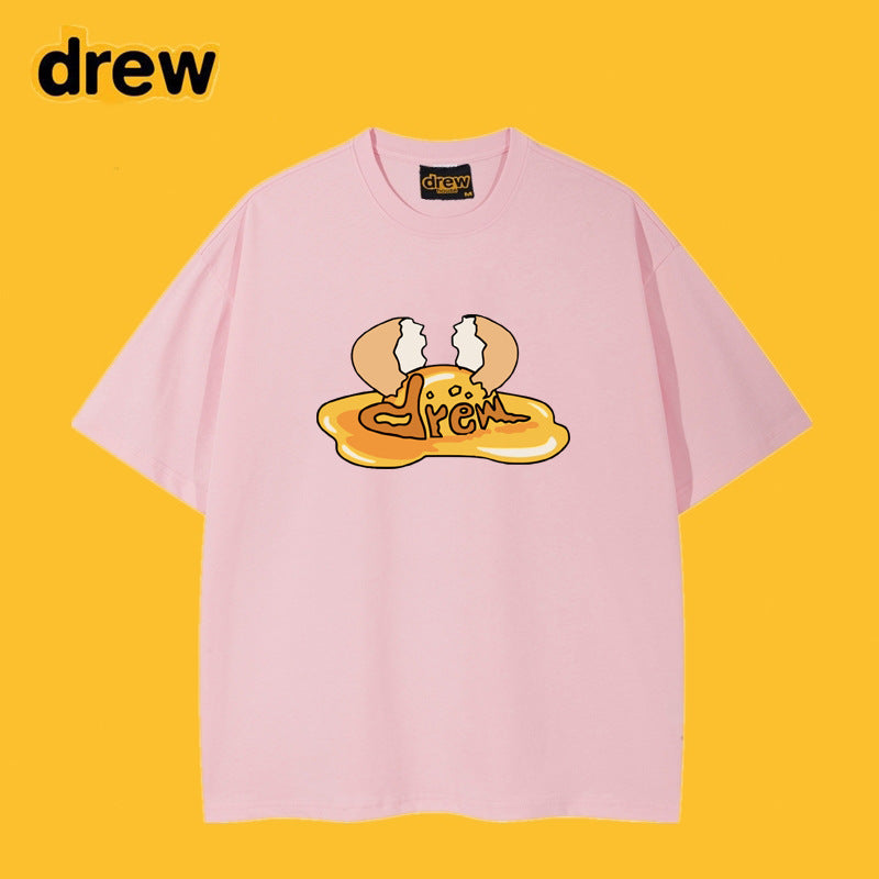 Drew T-shirts Short-Sleeved T-shirt Smiley Face