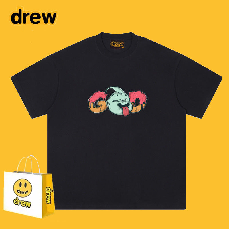 Drew T-shirts Cotton Short-Sleeved Printed T-shirt