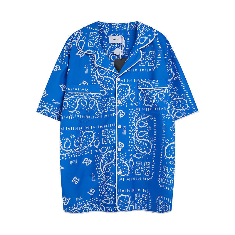Rhude T Shir Short Sleeve Shirt Shorts Shirt