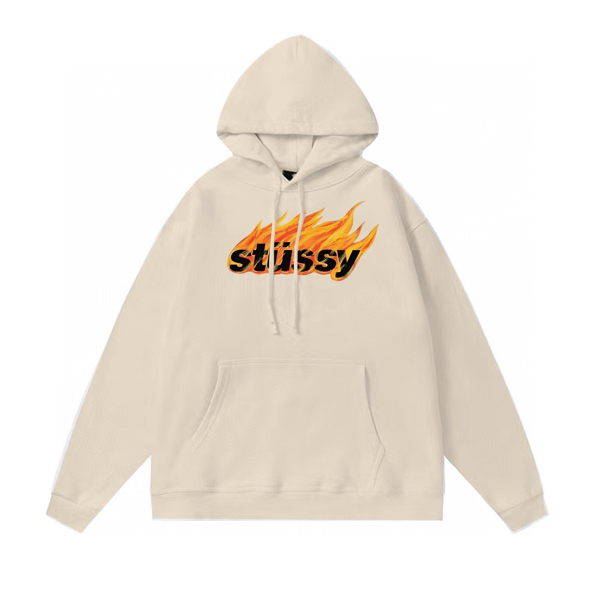Stussy Hoodie Fall/Winter Fleece Hooded Sweater