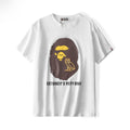 Bathing Ape T-Shirt Printed T-shirt Short Sleeve Crew Neck T-shirt