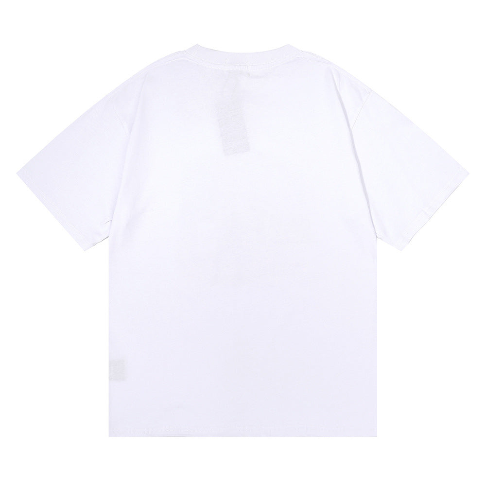 Rhude T-shirt F1 Racing Letter Logo Pattern Short Sleeve T-shirt