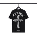 Chrome Heart T Shirts Croix Cross Leather Printed Short Sleeve T-Shirt