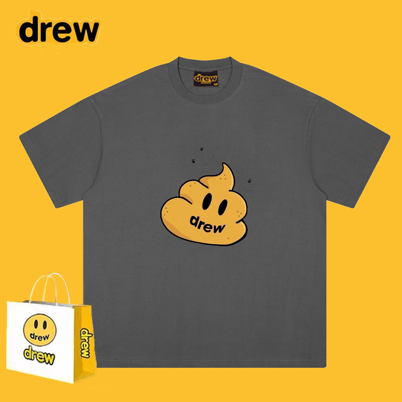 Drew T-shirts Short Sleeve Faeces Graffiti High Street