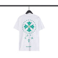 Chrome Heart T Shirts Cross Casual Loose Cotton Crew Neck T-Shirt