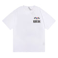 Rhude T-shirt Alphabet Flag Print Short Sleeve T-shirt