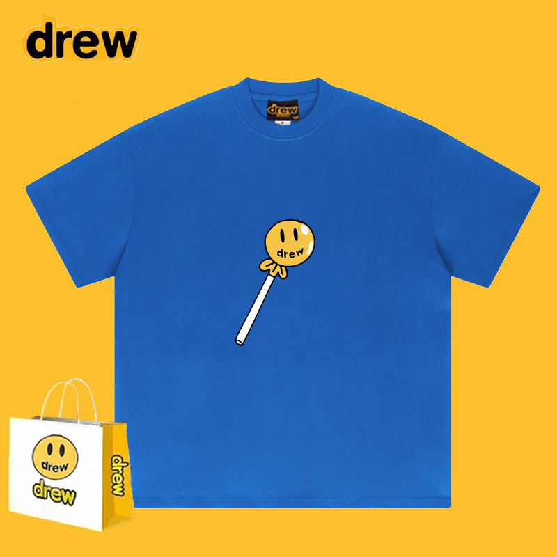 Drew T-shirts T-shirt Candy Short Sleeve Loose