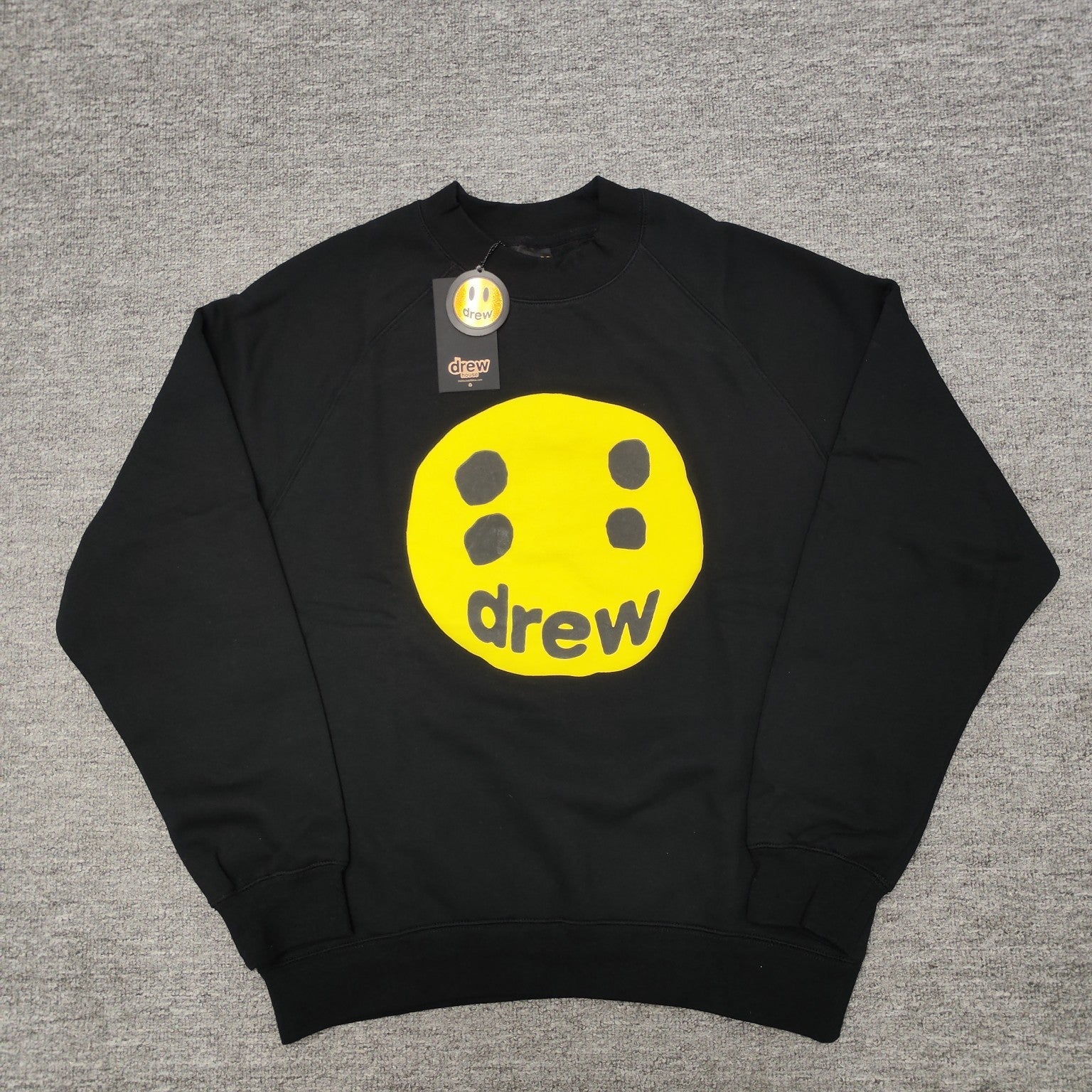 Drew House Sweatshirts Unisex Loose Foam Logo Sweatshirts