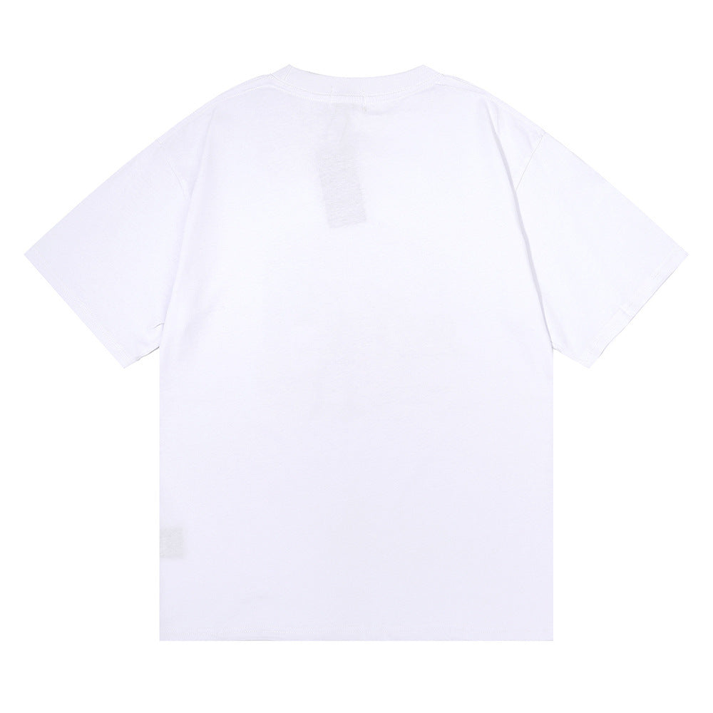 Rhude T-shirt Los Angeles, Tiger high definition print short sleeve T-shirt