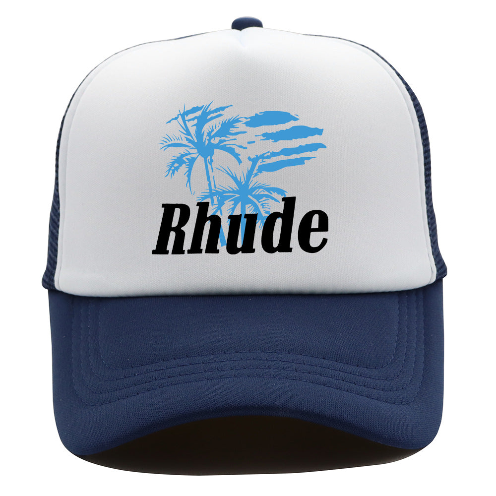 Rhude Hat Couple Sun Hat Casual Sports Baseball Cap