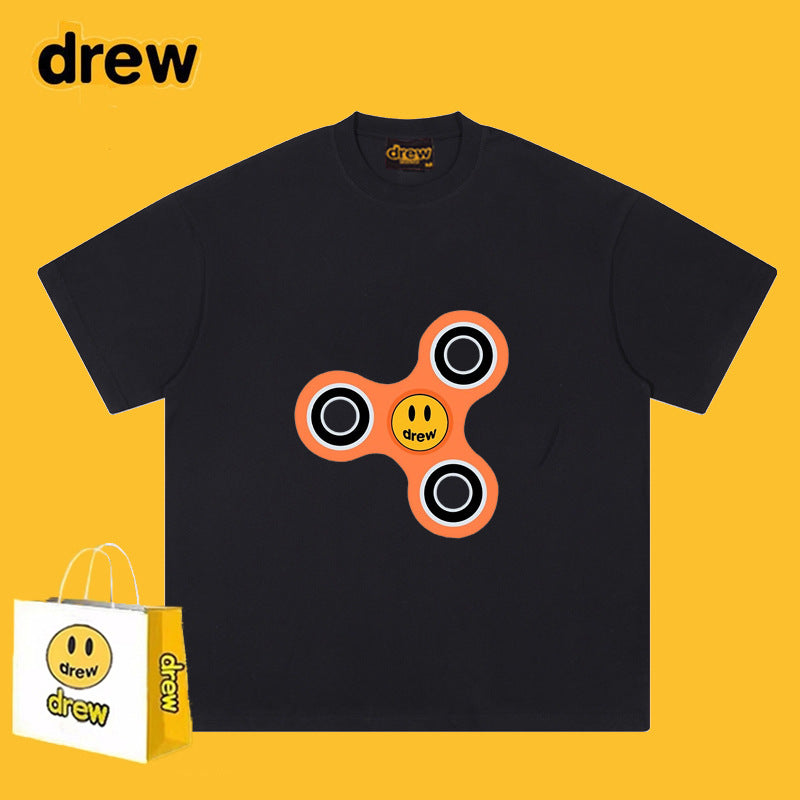Drew T-shirts Cotton Short Sleeve Loose Men's Short Sleeve