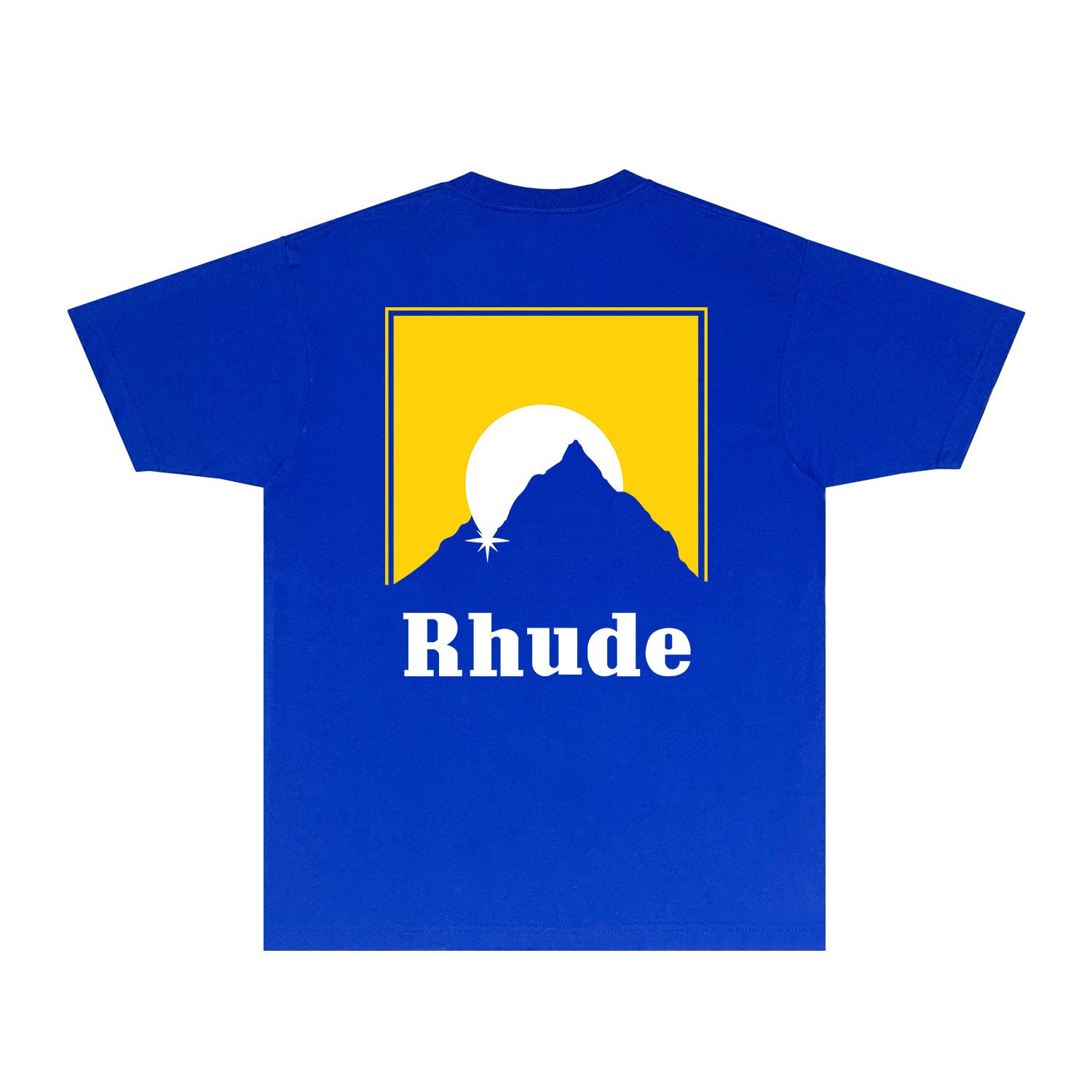 Rhude T-shirts Printed Trendy Pure Cotton