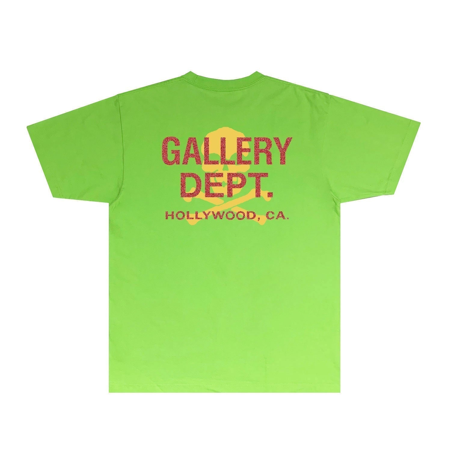 Gallery Dept T Shirt Retro Printed Loose Short-Sleeved Shirt