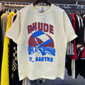 Rhude T-shirts Windsurfing Printed Cotton Casual Short Sleeves Men and Women