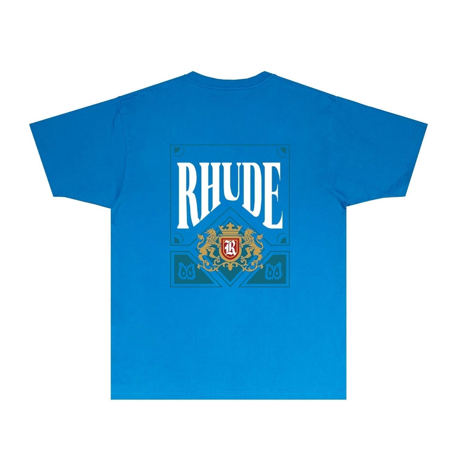 Rhude T-shirts Printed Trendy Pure Cotton