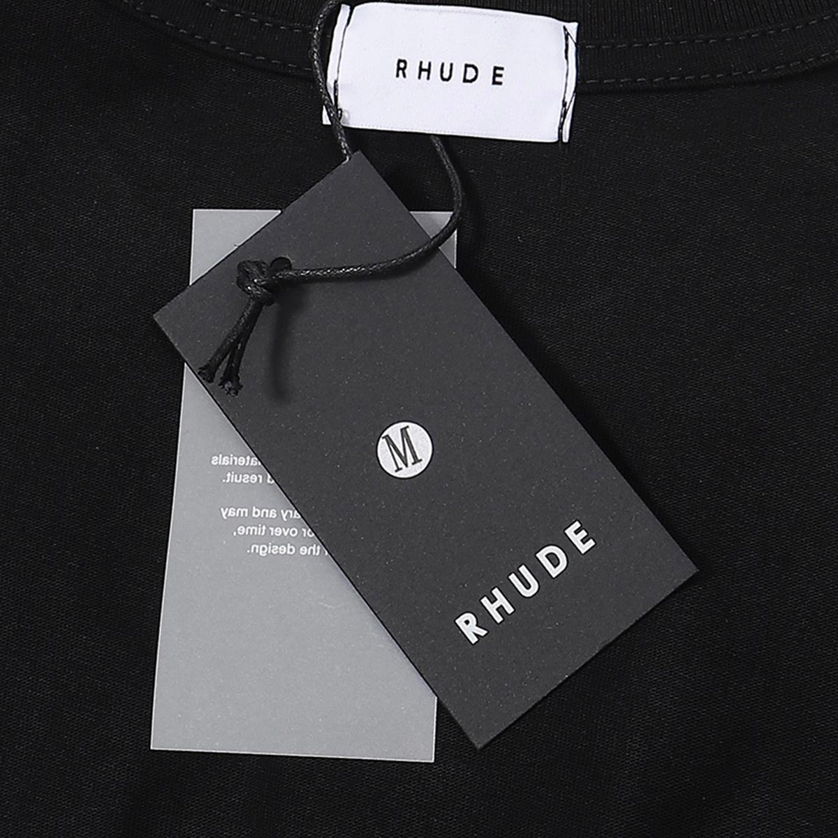 Rhude T-shirts Windowsill Seaview Printing Cotton Casual Short Sleeve Men and Women