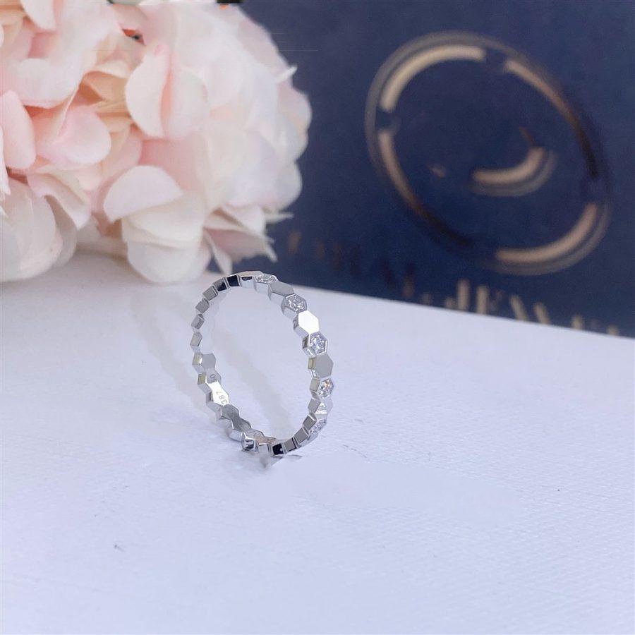 Chaumet Bee Love Ring Silver Cubic Zirconia