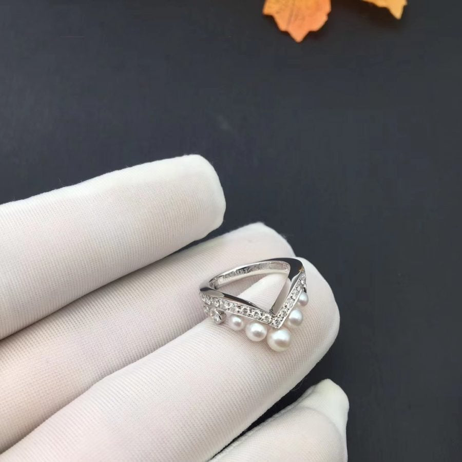 Chaumet Josephine Ring Silver Cubic Zirconia