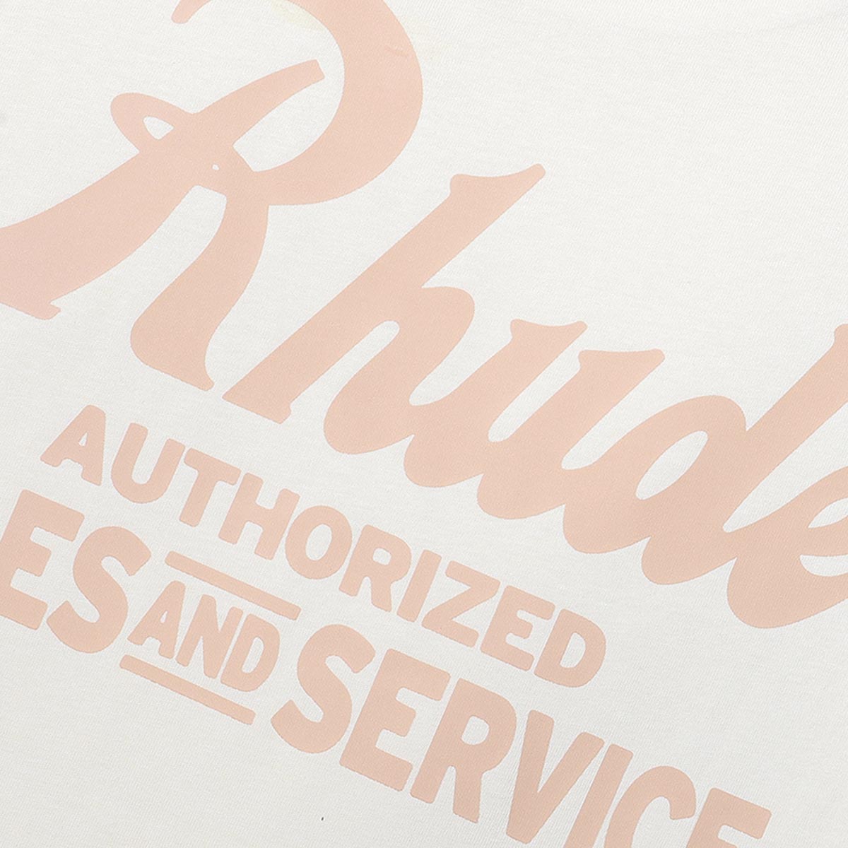 Rhude T-shirts Letter Printed Cotton Casual Short Sleeve Men and Women