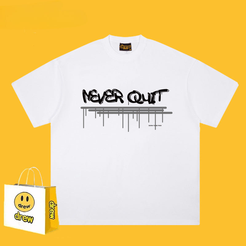 Drew T-shirts Printed Short Sleeve Loose Men