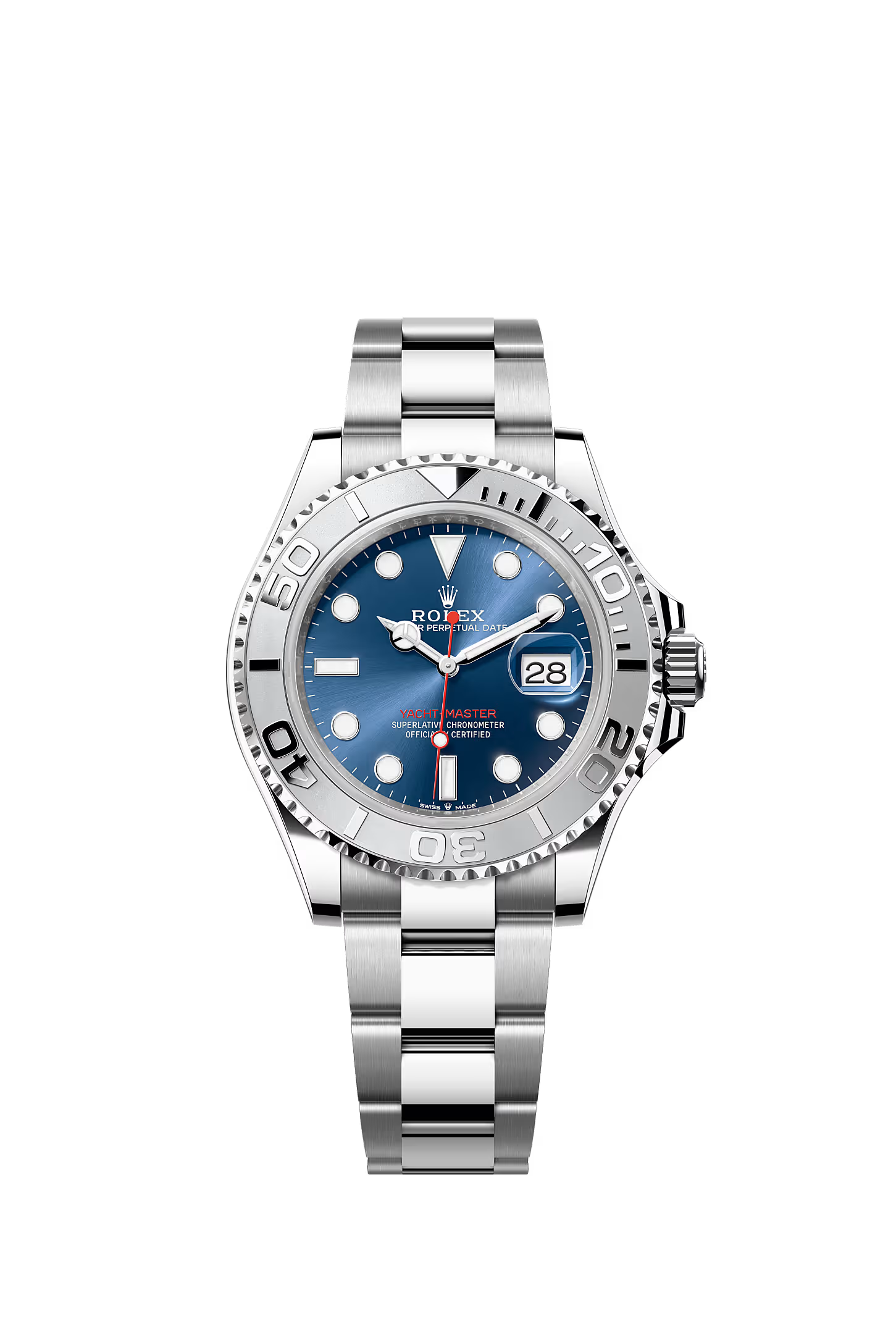 Rolex Yacht Watch - Master 126622 Silver Blue