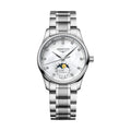 Longines Master Collection Moonphase 34mm Watch - White on Bracelet